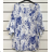 Tunika oversize 3/4 dlhý rukáv dámska (S/M ONE SIZE) TALIANSKA MÓDA IMPSH23XH2331