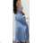 Šaty dlhé elegantné na ramienka dámske (S/M ONE SIZE) TALIANSKA MÓDA IMPLP2310500155