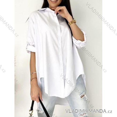 Košeľa dlhý rukáv dámska (S/M ONE SIZE) TALIANSKA MÓDA IMWBB231320