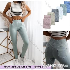 Legíny džegíny jeans dlhé dámske (S/ML/XL) TURECKÁ MÓDA TMWL235002