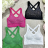 Top croptop na ramienka dámsky (S/M ONE SIZE) TALIANSKA MÓDA IMPMD231237a