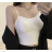 Top croptop na ramienka dámsky (S/M ONE SIZE) TALIANSKA MÓDA IMPMD232290a