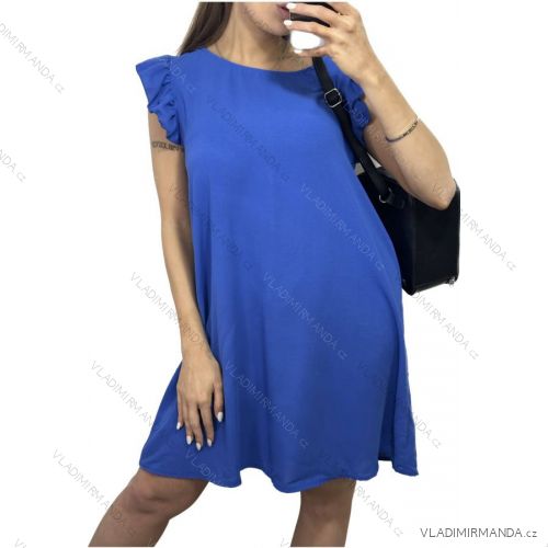 Šaty letné bez rukávov dámske (S/M ONE SIZE) TALIANSKA MÓDA IMWB23103