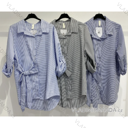 Košeľa dlhý rukáv dámska (S/M ONE SIZE) TALIANSKA MÓDA IMPMD238665S