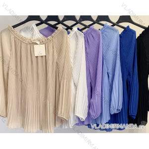 Tunika dlhý rukáv dámska (S/M ONE SIZE) TALIANSKA MÓDA IMPMD2318857