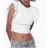 Croptop bez rukávu dámsky (S/M ONE SIZE) TALIANSKA MÓDA IMM23M32537