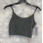 Top croptop na ramienka dámsky (S/M ONE SIZE) TALIANSKA MÓDA IMPMD238006k