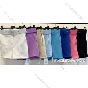 Kraťasy s opaskom dámske (S/M ONE SIZE) TALIANSKA MÓDA IMPMD2310360