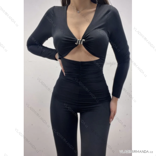 Overal dlhý dlhý rukáv dámsky (S/M ONE SIZE) TALIANSKA MÓDA IMPMD2326644
