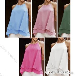 Tielko letné elegantné na ramienka dámske (S/M ONE SIZE) TALIANSKA MÓDA IMWB23317