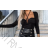 Top croptop dlhý rukáv dámsky (S/M ONE SIZE) TALIANSKA MÓDA IMPMD2325854