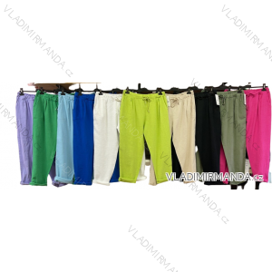 Nohavice dlhé dámske nadrozmer (3XL/4XL ONE SIZE) TALIANSKA MÓDA IMWQ23063