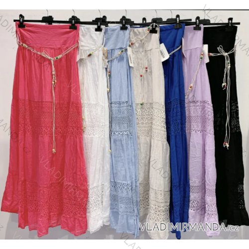 Sukňa dlhá dámska (S/M ONE SIZE) TALIANSKA MÓDA IMPMD2321227J