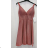 Šaty elegantné na ramienka dámske (S/M ONE SIZE) TALIANSKA MÓDA IMPMD2314158a