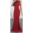 Šaty dlhé elegantné bez rukávov dámske (S/M ONE SIZE) TALIANSKA MÓDA IMPMD239618b