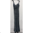Šaty dlhé elegantné na ramienka dámske (S/M ONE SIZE) TALIANSKA MÓDA IMPMD2316104a