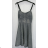 Šaty elegantné trblietavé s flitrami na ramienka dámske (S/M ONE SIZE) TALIANSKA MÓDA IMPMD2316253L