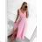 Šaty elegantné spoločenské na ramienka dámske (S/M ONE SIZE) TALIANSKA MÓDA IMM22fs52571