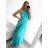 Šaty dlhé variabilné viazanie elegantné spoločenské dámske (S/M/L/XL ONE SIZE) TALIANSKA MÓDA IMPBB23A11791