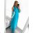 Šaty dlhé variabilné viazanie elegantné spoločenské dámske (S/M/L/XL ONE SIZE) TALIANSKA MÓDA IMPBB23A11791