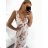 Šaty dlhé elegantné bez rukávov dámske (S/M ONE SIZE) TALIANSKA MODA IM323009