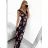 Šaty dlhé elegantné bez rukávov dámske (S/M ONE SIZE) TALIANSKA MODA IM323009-2