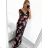 Šaty dlhé elegantné bez rukávov dámske (S/M ONE SIZE) TALIANSKA MODA IM323009-2