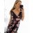 Šaty dlhé elegantné bez rukávov dámske (S/M ONE SIZE) TALIANSKA MODA IM323009-2