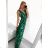 Šaty dlhé elegantné bez rukávov dámske (S/M ONE SIZE) TALIANSKA MODA IM323009-3