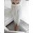 Sukňa dlhá dámska (S / M ONE SIZE) TALIANSKÁ MÓDA IM92322205/DU S/M biela