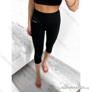 Legíny yoga funkčné 4/5 dlhé dámske (M-2XL) WOLF Y2362/DU