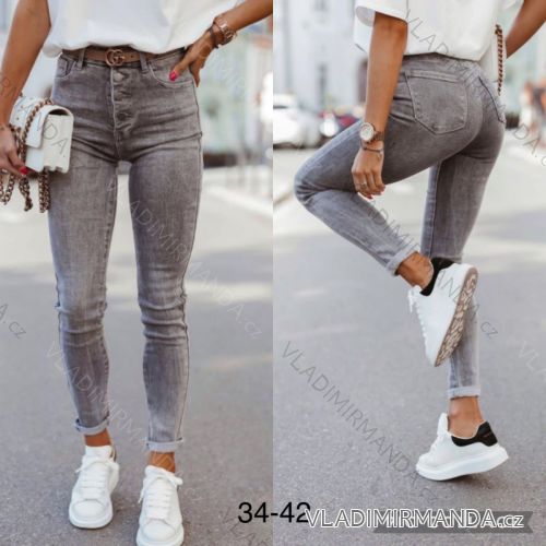 Rifle jeans dlhé dámske (34-42) RE-DRESS RED231532