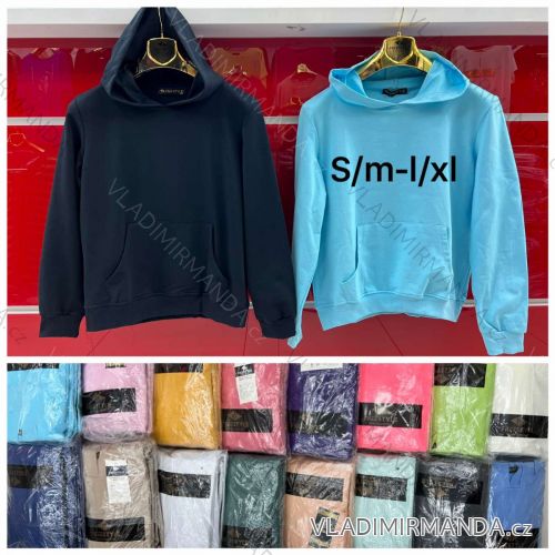 Mikina s kapucňou dámska (S/ML/XL) TURECKÁ MóDA TMWFS231576