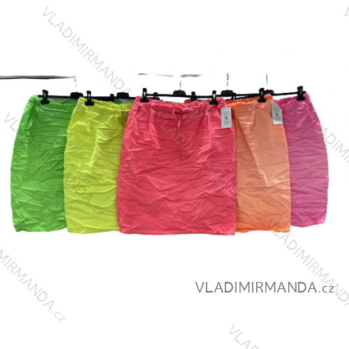 Sukňa krátka dámska nadrozmer (3XL/4XL ONE SIZE) TALIANSKA MÓDA IMWQ23186