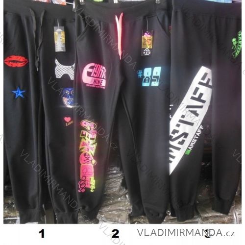 Tepláky slabé dámske rantlom (s-xl) AZN turecká moda AZN06