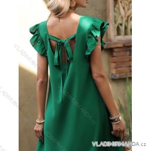 Šaty letné krátky rukáv dámske (S/M ONE SIZE) TALIANSKA MÓDA IMWGM231581