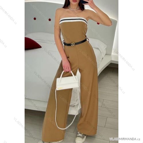 Overal dlhý bez rukávu dámsky (S/M ONE SIZE) TALIANSKA MÓDA IMWE231628