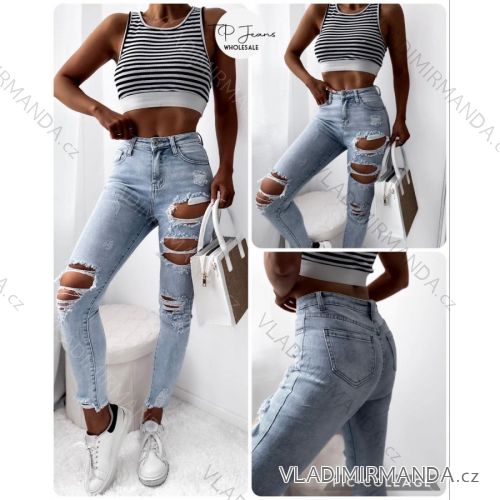 Rifle jeans dlhé dámske (XS-XL) RE-DRESS JAW231634