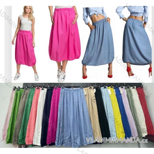 Sukňa dlhá dámska (S/M ONE SIZE) TALIANSKA MÓDA IMWBB231653