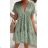 Šaty letné oversize krátky rukáv dámske (S/M/L ONE SIZE) TALIANSKA MÓDA IMWGM231673