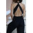 Overal dlhý letný na ramienka variabilné zaväzovanie dámsky (S/M ONE SIZE) TALIANSKA MÓDA IMM234461HG-1