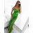 Šaty dlhé elegantné spoločenské na ramienka dámske (S/M/L ONE SIZE) TALIANSKA MÓDA IMPBB23B23376