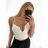Top na ramienka letné dámsky (S/M ONE SIZE) TALIANSKA MÓDA IMM23M23865