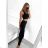 Súprava športový croptop a legíny dámska (S/M, L/XL) TURECKÁ MÓDA TMWL238808