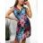 Šaty letné icecool bez rukávov dámske (M/L, XL/2XL) AINUOSI TALIANSKA MODA IMB237738