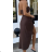 Súprava elegantná letná sukňa dlhá a top na ramienka dámsky (S/M ONE SIZE) TALIANSKA MÓDA IMPGM236148