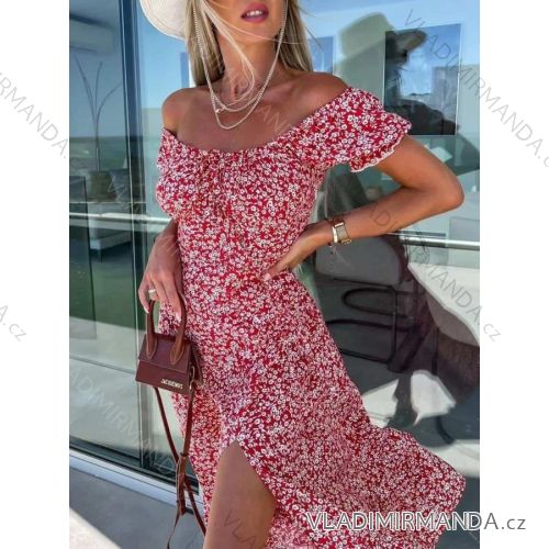 Šaty letné carmen dámske (S/M ONE SIZE) TALIANSKA MÓDA imwe231886
