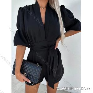 Overal krátky 3/4 dlhý rukáv dámska (S/M ONE SIZE) TALIANSKA MÓDA IMWE231905