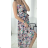 Šaty letné na ramienka dámske (S/M ONE SIZE) FRANCÚZSKA MÓDA FMPZM23BRETELLE-01