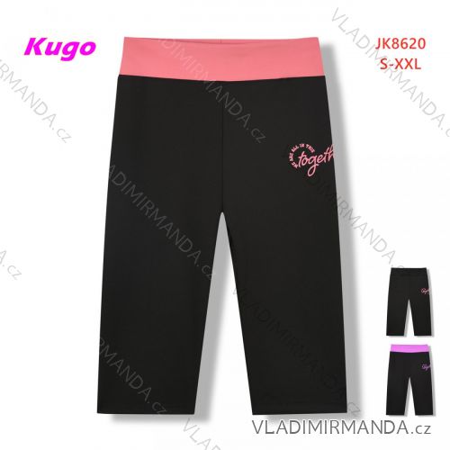 Legíny funkčné trojštvrťové dámske (S-2XL) KUGO JK8620